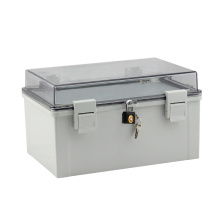 Caja impermeable de 300x200x160 mm con caja de plástico a prueba de radiación de interruptor y relé